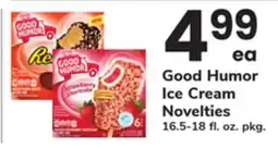 ACME Good Humor Ice Cream Novelties offer