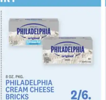 Kings Food Markets PHILADELPHIA CREAM CHEESE BRICKS offer