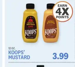 Kings Food Markets KOOPS' MUSTARD offer