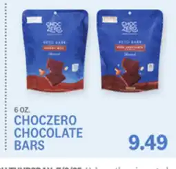 Kings Food Markets CHOCZERO CHOCOLATE BARS offer