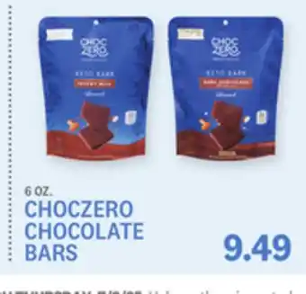Kings Food Markets CHOCZERO CHOCOLATE BARS offer
