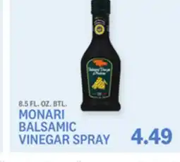 Kings Food Markets MONARI BALSAMIC VINEGAR SPRAY offer