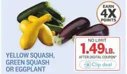 Kings Food Markets YELLOW SQUASH, GREEN SQUASH OR EGGPLANT offer