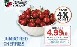 Kings Food Markets JUMBO RED CHERRIES offer
