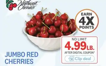 Kings Food Markets JUMBO RED CHERRIES offer