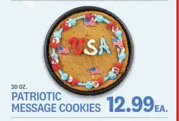Kings Food Markets PATRIOTIC MESSAGE COOKIES offer