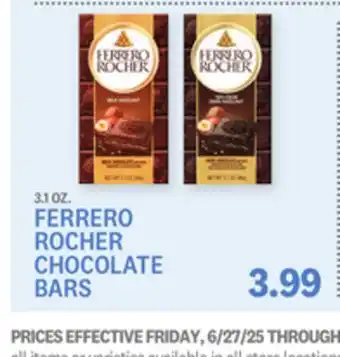 Kings Food Markets FERRERO ROCHER CHOCOLATE BARS offer