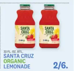 Kings Food Markets SANTA CRUZ ORGANIC LEMONADE offer