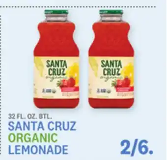 Kings Food Markets SANTA CRUZ ORGANIC LEMONADE offer