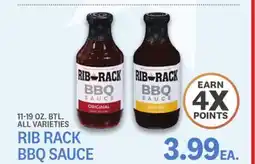 Kings Food Markets RIB RACK BBQ SAUCE offer