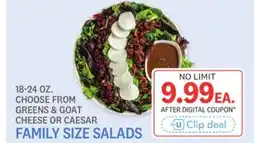 Kings Food Markets FAMILY SIZE SALADS offer