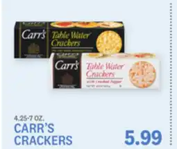 Kings Food Markets CARR'S CRACKERS offer