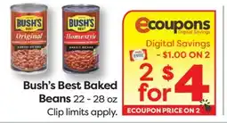 Weis Markets Bush's Best Baked Beans offer
