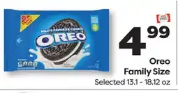 Weis Markets Oreo Family Size offer