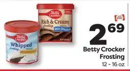Weis Markets Betty Crocker Frosting offer