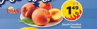 Weis Markets South Carolina Peaches offer