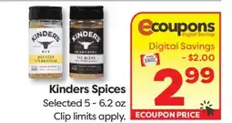 Weis Markets Kinders Spices offer
