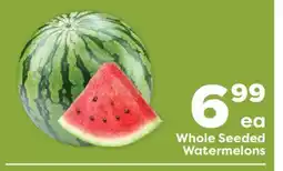 Weis Markets Whole Seeded Watermelons offer