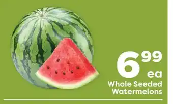 Weis Markets Whole Seeded Watermelons offer