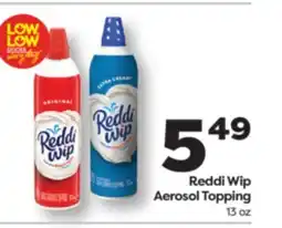 Weis Markets Reddi Wip Aerosol Topping offer