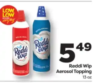 Weis Markets Reddi Wip Aerosol Topping offer