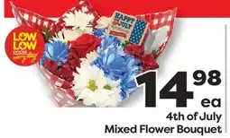 Weis Markets 4th of July Mixed Flower Bouquet offer