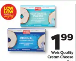 Weis Markets Weis Quality Cream Cheese offer