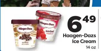 Weis Markets Haagen-Dazs Ice Cream offer