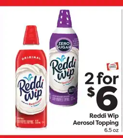 Weis Markets Reddi Wip Aerosol Topping offer