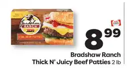 Weis Markets Bradshaw Ranch Thick N'Juicy Beef Patties offer