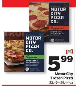 Weis Markets Motor City Frozen Pizza offer