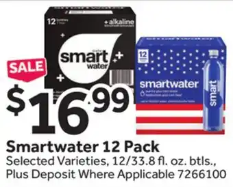 Stop&Shop Smartwater 12 Pack offer