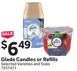 Stop&Shop Glade Candles or Refills offer