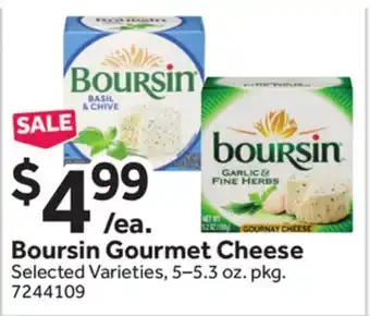Stop&Shop Boursin Gourmet Cheese offer