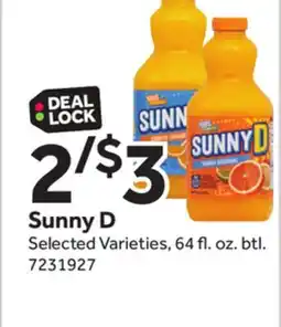 Stop&Shop Sunny D offer