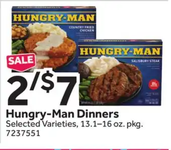 Stop&Shop Hungry-Man Dinners offer
