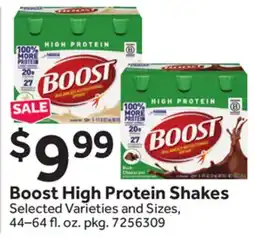 Stop&Shop Boost High Protein Shakes offer