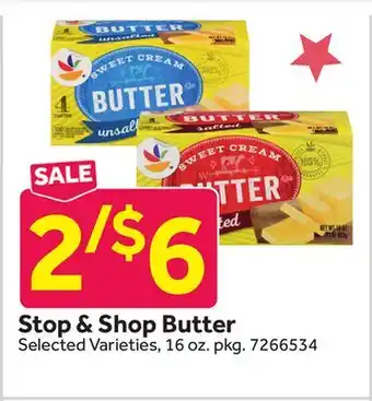 Stop&Shop Stop & Shop Butter offer