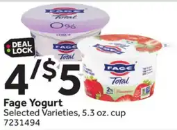 Stop&Shop Fage Yogurt offer
