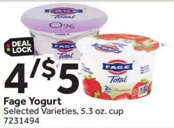 Stop&Shop Fage Yogurt offer