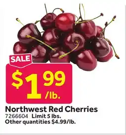 Stop&Shop Northwest Red Cherries offer