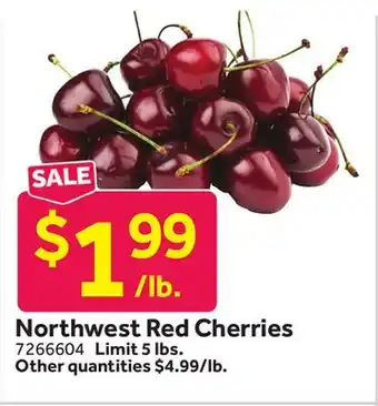 Stop&Shop Northwest Red Cherries offer