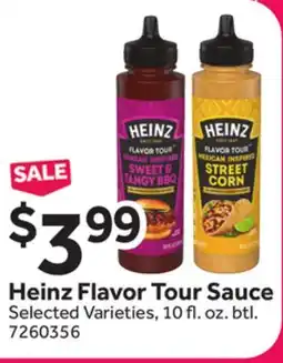 Stop&Shop Heinz Flavor Tour Sauce offer