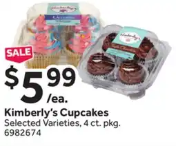 Stop&Shop Kimberly's Cupcakes offer