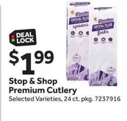 Stop&Shop Stop & Shop Premium Cutlery offer