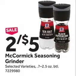 Stop&Shop McCormick Seasoning Grinder offer