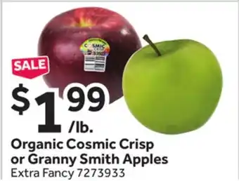 Stop&Shop Organic Cosmic Crisp or Granny Smith Apples offer
