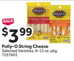 Stop&Shop Polly-O String Cheese offer