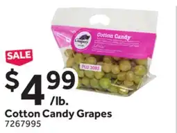 Stop&Shop Cotton Candy Grapes offer