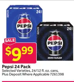 Stop&Shop Pepsi 24 Pack offer